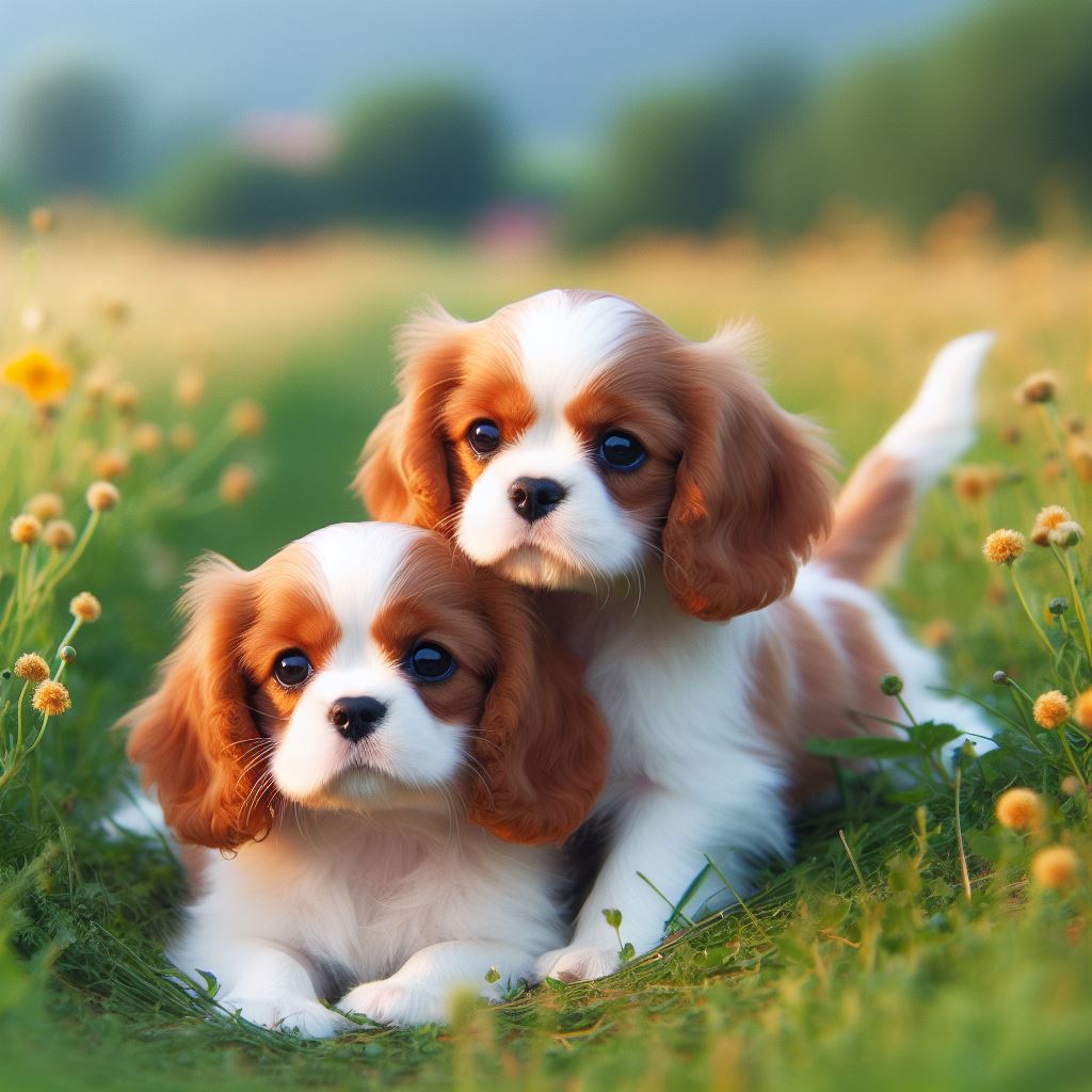 KI cavalier welpen